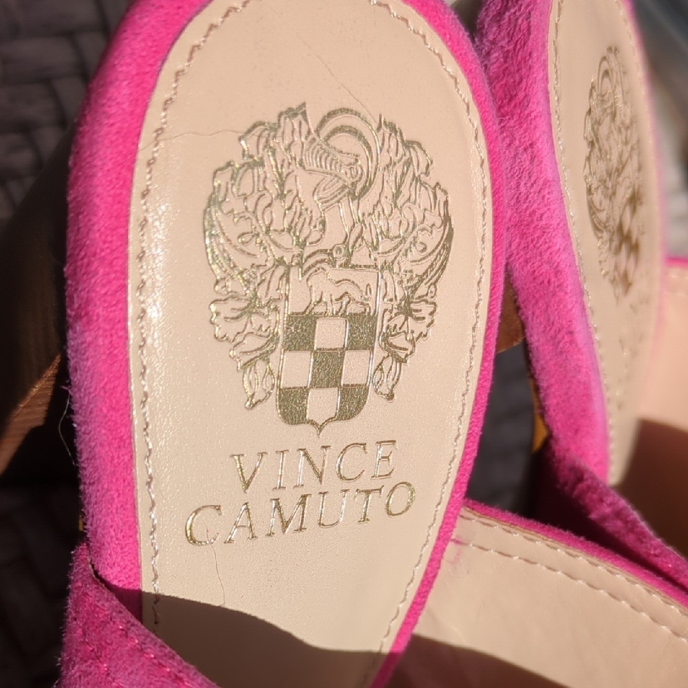 Pink Suede Women's Mules - Picture 4 of 7